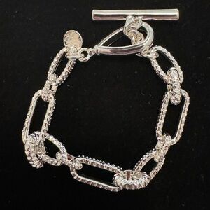 Talbots bracelet silver tone ~ never worn NWOT
